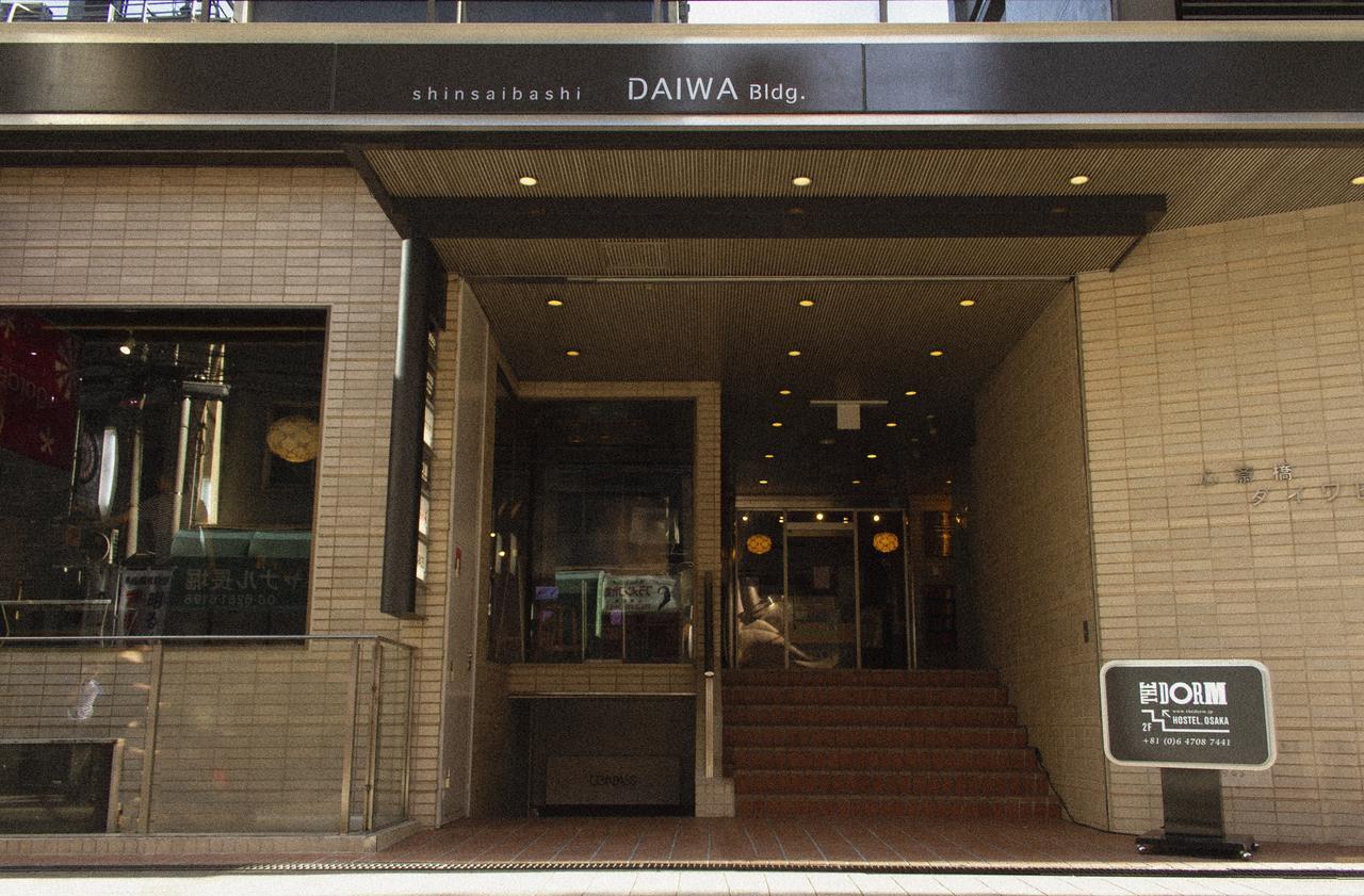 The Dorm Hostel Osaka Exterior foto